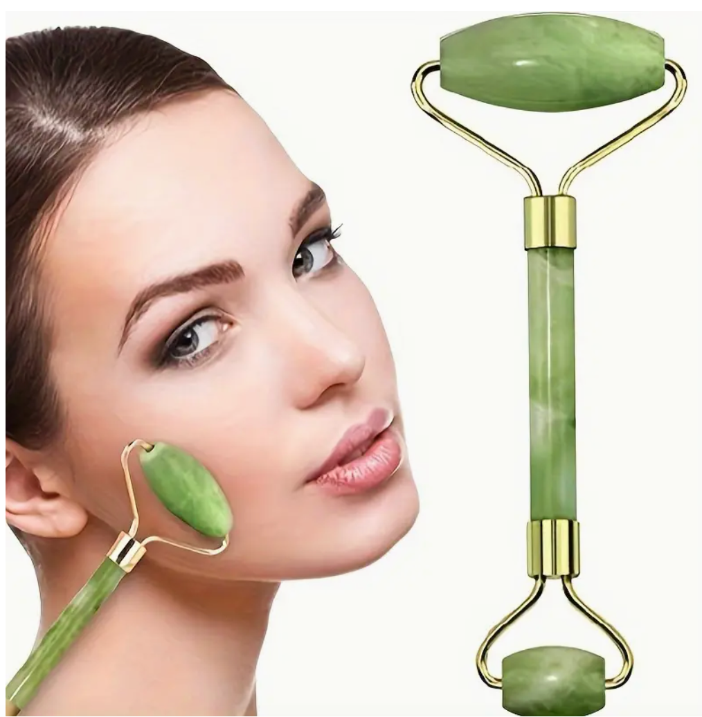 Jadeglow™ Signature Quartz Roller and Gua Sha Set