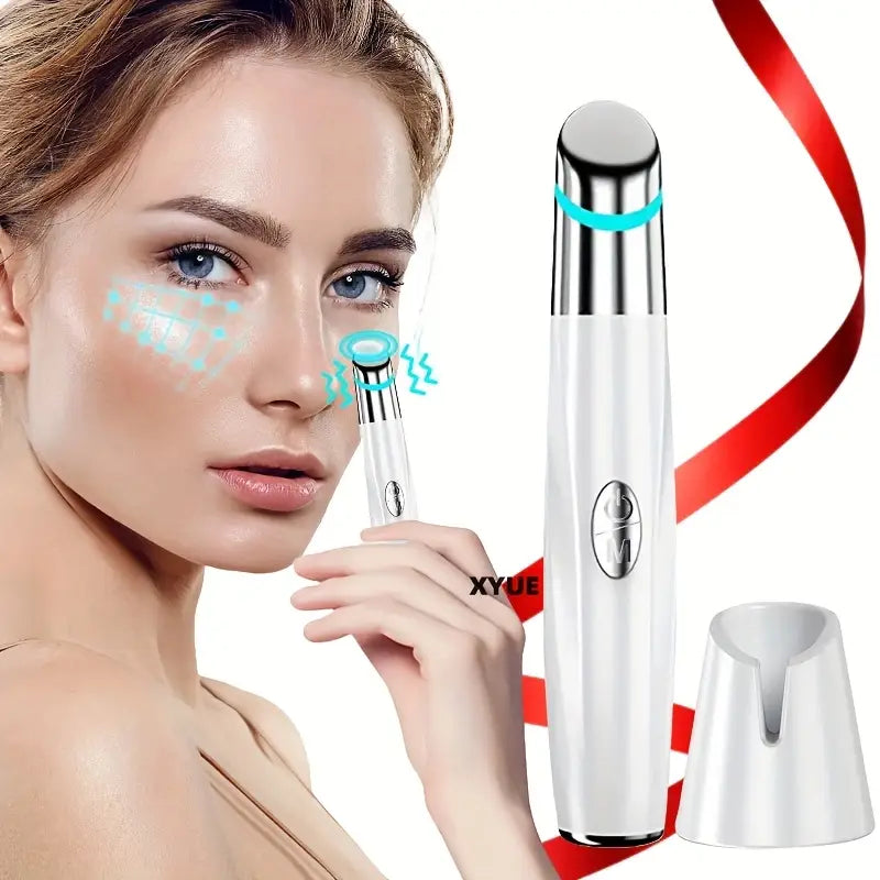 Jadeglow™ Multi-Function LED Facial Cleansing & Massage Wand for Eyes and Lips